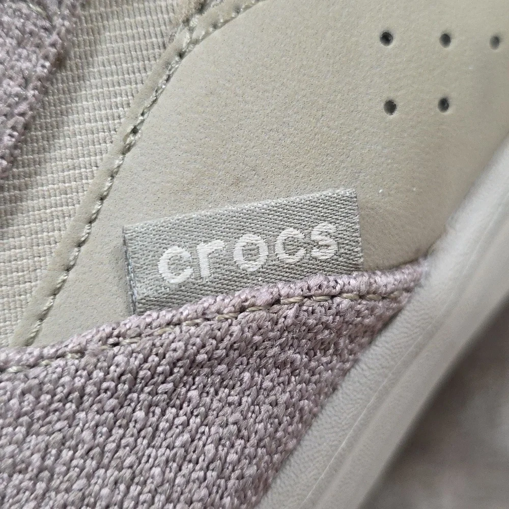 Reviva by Crocs Men's Slip-On Loafers Tan Stretch Comfort Casual Sz 11 EUC - Picture 11 of 12